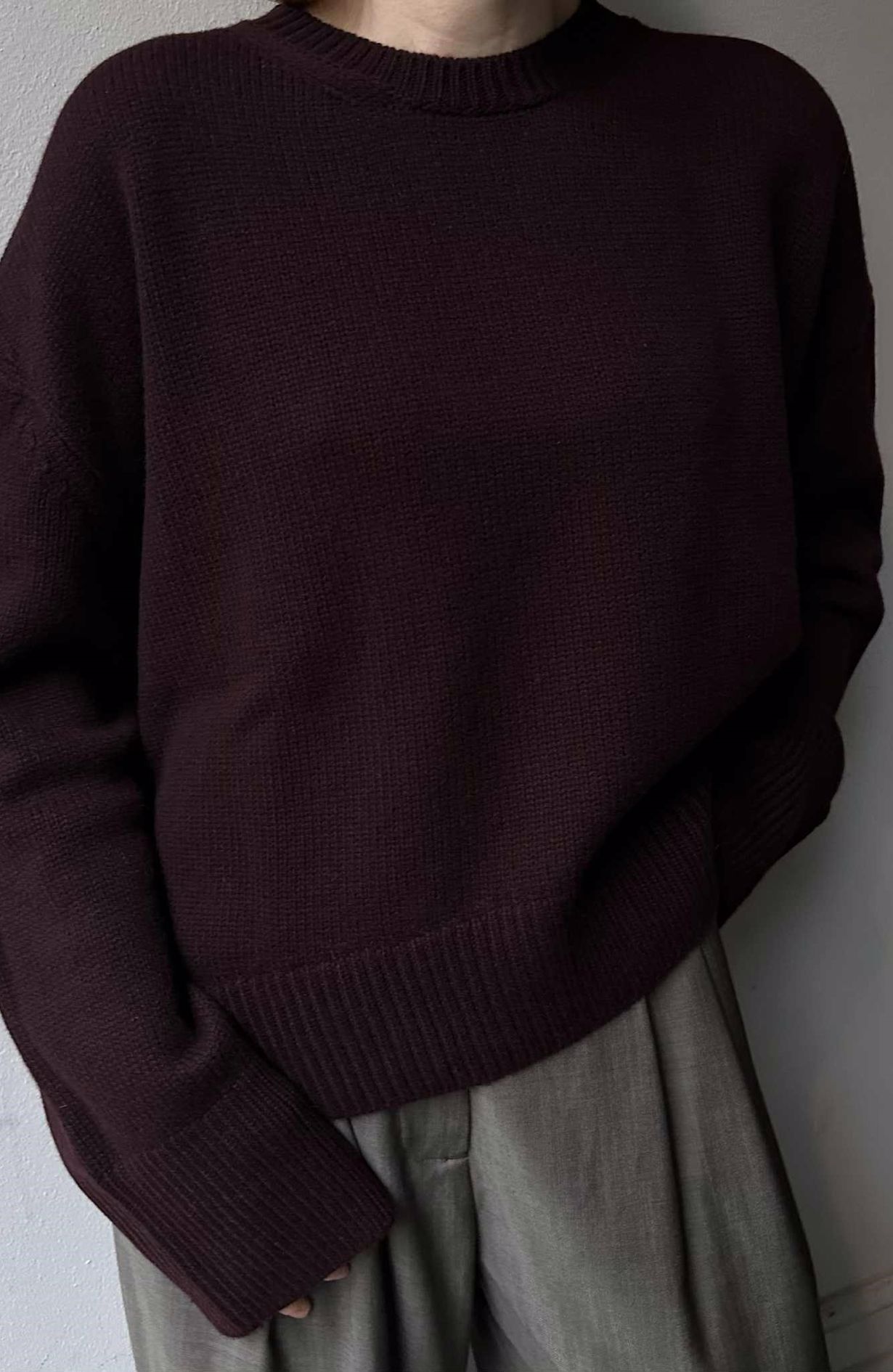 Carmen Knit - Cabernet